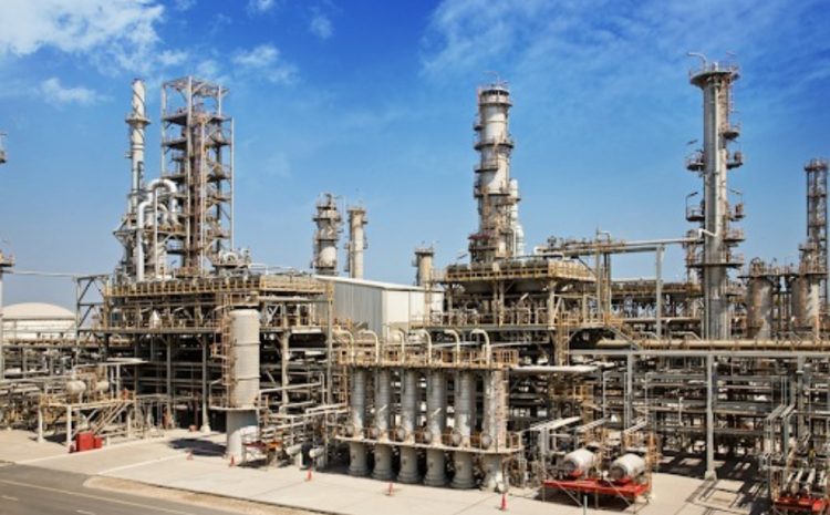 Industrial process piping installation